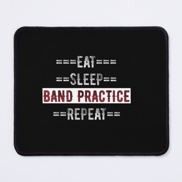 Item preview, Musician Gift - Eat Sleep Band practice Repeat  - Distressed Text   designed and sold by LARONES12.