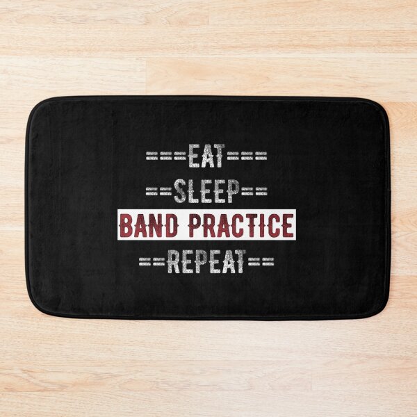 Item preview, Musician Gift - Eat Sleep Band practice Repeat  - Distressed Text   designed and sold by LARONES12.