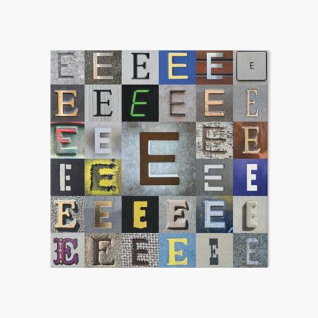 Item preview, Nick's Type Art:  E designed and sold by NickVerburgt.