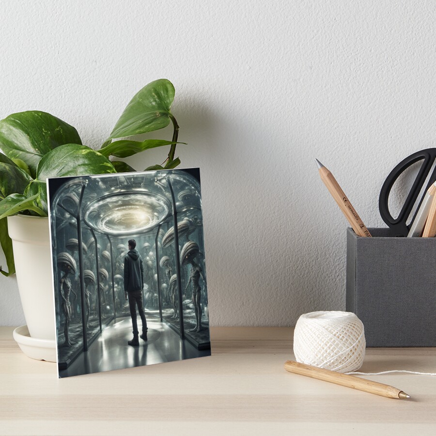 Item preview, Art Board Print designed and sold by LenCarol.