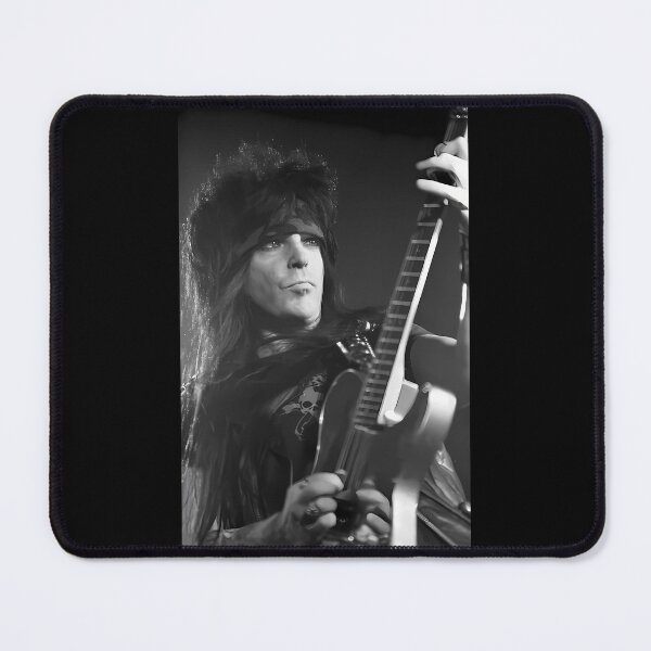 Item preview, Mick Mars BW Photograph designed and sold by MapleCaseyFash.