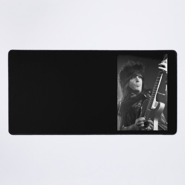 Item preview, Mick Mars BW Photograph designed and sold by MapleCaseyFash.