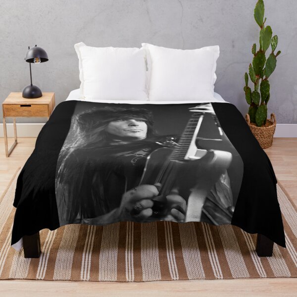 Item preview, Mick Mars BW Photograph designed and sold by MapleCaseyFash.
