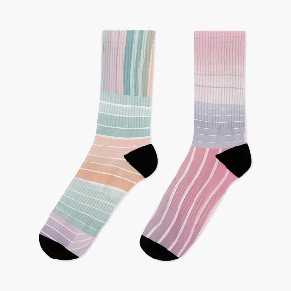 Item preview, Lines in Soft Colors-line pattern designed and sold by Omarupattern51.