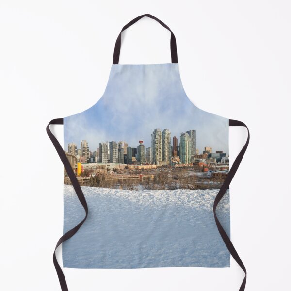 Item preview, Calgary Skyline Winter Wonderland designed and sold by rawshutterbug.