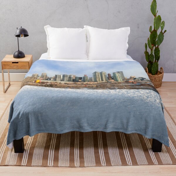 Item preview, Calgary Skyline Winter Wonderland designed and sold by rawshutterbug.