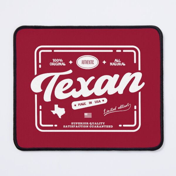 Item preview, Authentic Texan Cool Vintage Light Stamp Print Texas Resident Gift designed and sold by semisoberme.
