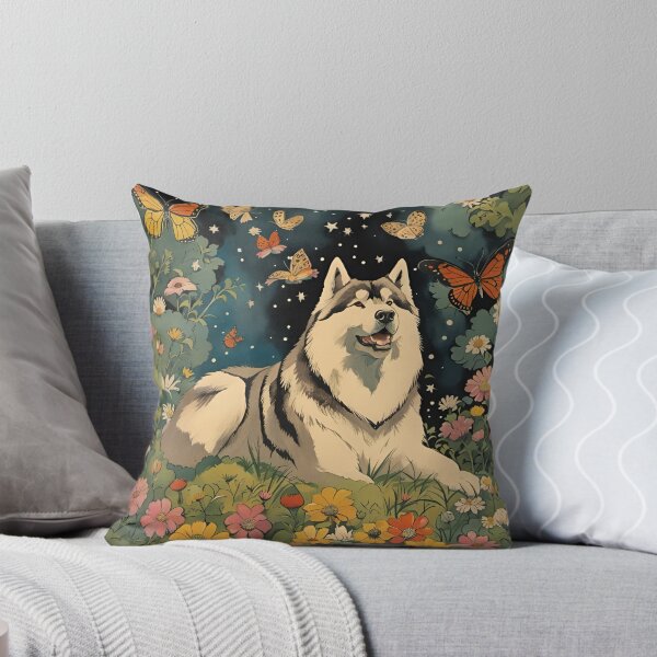 Item preview, Joyful Dog at Night designed and sold by HabitableMoons.