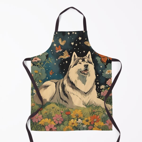Item preview, Joyful Dog at Night designed and sold by HabitableMoons.