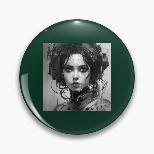 Item preview, cyberpunk woman animemanga by Eden Fey designed and sold by justinamraz.