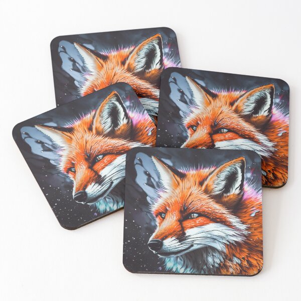 Item preview, Splash Art Fox Artwork designed and sold by solixsparkle.