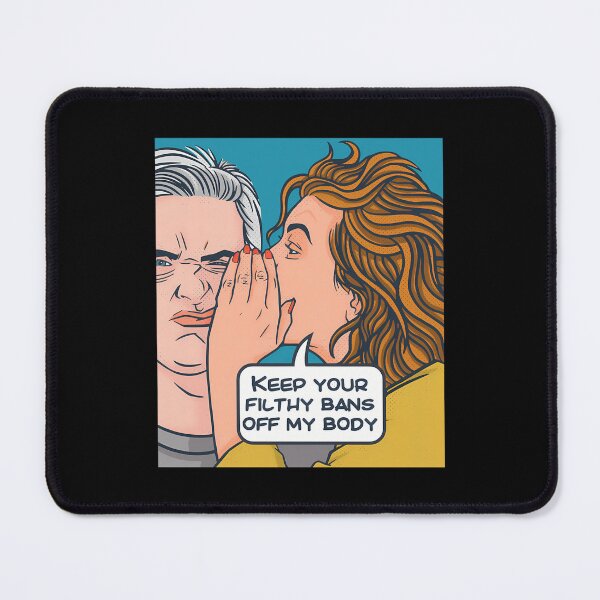 Item preview, Bans Off My Body - Keep Your Filthy Bans Off My Body ,Vintage Pop Art Comic, Womens Rights designed and sold by ZHXFashionista.