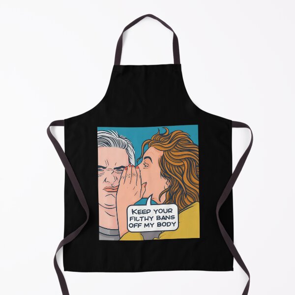 Item preview, Bans Off My Body - Keep Your Filthy Bans Off My Body ,Vintage Pop Art Comic, Womens Rights designed and sold by ZHXFashionista.