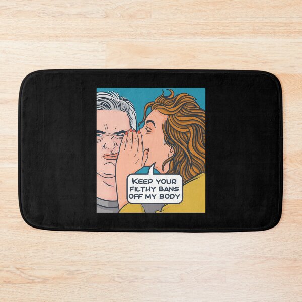 Item preview, Bans Off My Body - Keep Your Filthy Bans Off My Body ,Vintage Pop Art Comic, Womens Rights designed and sold by ZHXFashionista.