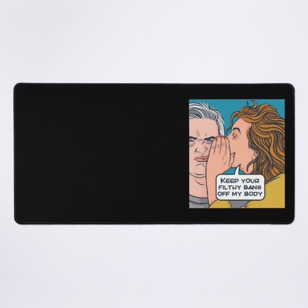 Item preview, Bans Off My Body - Keep Your Filthy Bans Off My Body ,Vintage Pop Art Comic, Womens Rights designed and sold by ZHXFashionista.