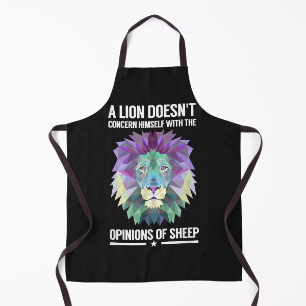 Item preview, A Lion Doesn't Concern Himself With Sheep  designed and sold by BarbaraJLarkins.