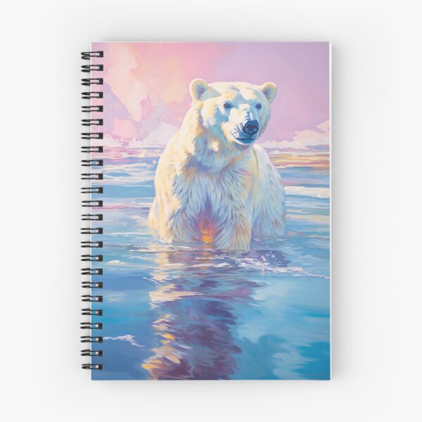 Item preview, A polar bear coming out of the water looking surprised designed and sold by Elindith.