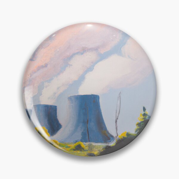 Item preview, Nuclear Power Plants Oil Painting designed and sold by soulfulprintss8.