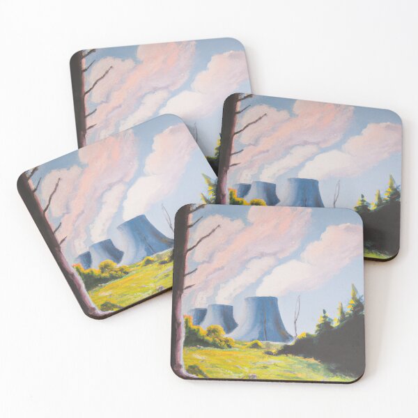 Item preview, Nuclear Power Plants Oil Painting designed and sold by soulfulprintss8.
