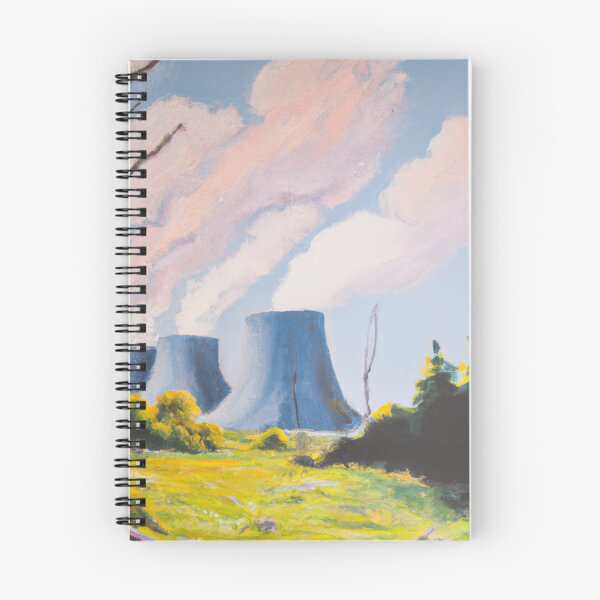 Item preview, Nuclear Power Plants Oil Painting designed and sold by soulfulprintss8.