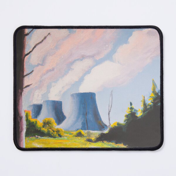 Item preview, Nuclear Power Plants Oil Painting designed and sold by soulfulprintss8.