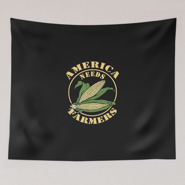 Item preview, America Needs Farmers  Farm Life Corn designed and sold by BarbaraJLarkins.