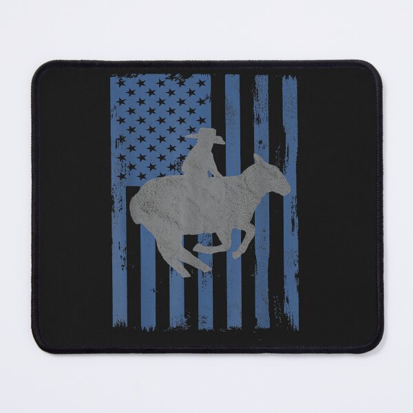 Item preview, American Flag Mutton Busting Gift Sheep Riding designed and sold by BarbaraJLarkins.