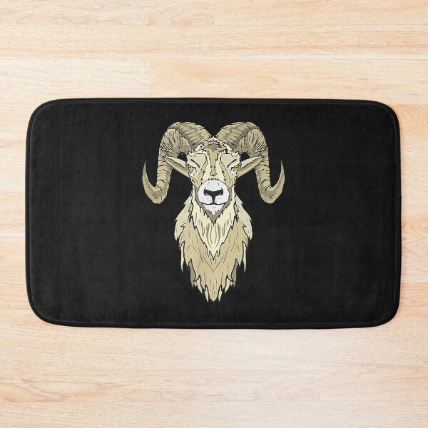 Item preview, Artistic Big Horn Sheep Ram Head Sketch Graphic  designed and sold by BarbaraJLarkins.