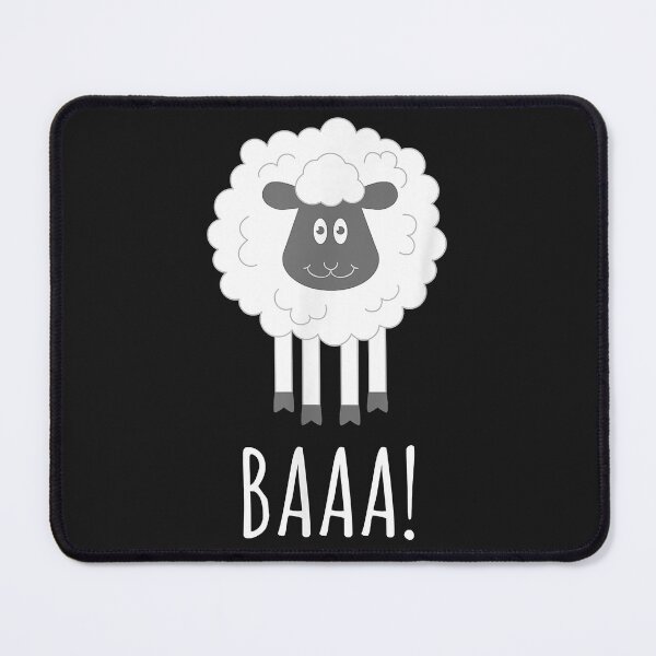 Item preview, Baa Baaa Cute Fluffy Sheep Lovers Cartoon Graphic   designed and sold by BarbaraJLarkins.