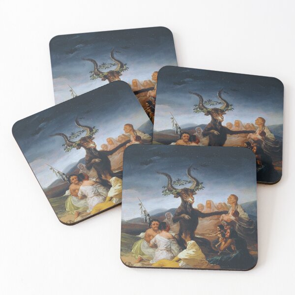 Item preview, Witches Sabbath Remastered Oil Painting designed and sold by soulfulprintss8.