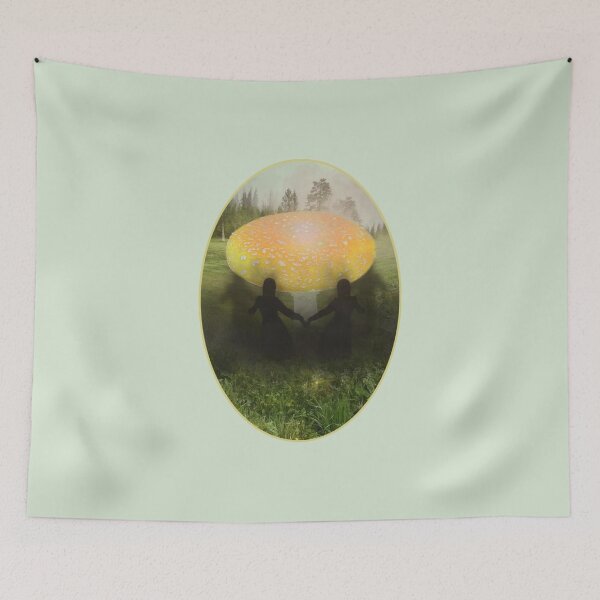 Item preview, Mushroom gathering designed and sold by Geraldinelamb.