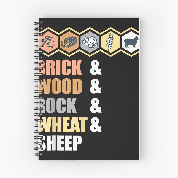 Item preview, Brick Wood Rock Wheat Sheep - Board Game Geek  designed and sold by BarbaraJLarkins.