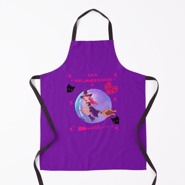Item preview, I'M A HALLOWEEN DIVA WITCH designed and sold by MyKinsDoodles.