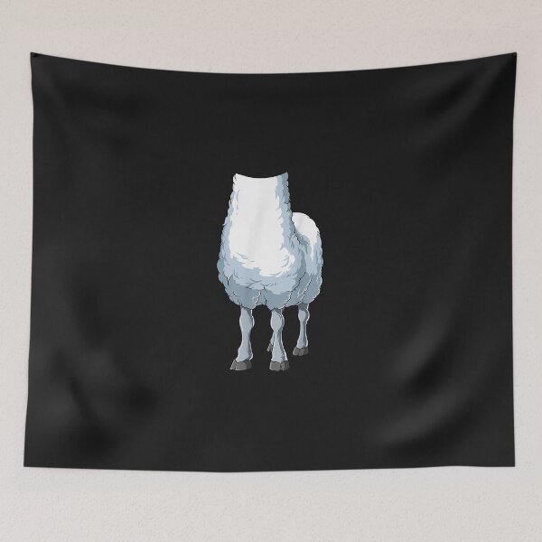 Item preview, Easy Sheep Costume Sheep Body Headless Sheep Costume  designed and sold by BarbaraJLarkins.
