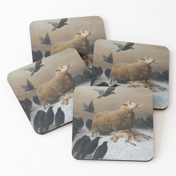 Item preview, Anguish Oil Painting Remastered Sheep designed and sold by soulfulprintss8.