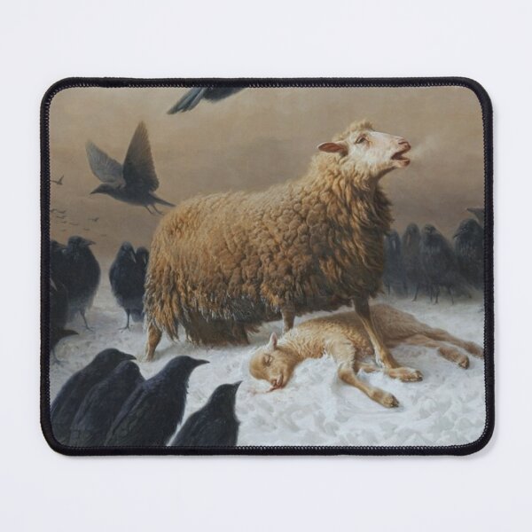 Item preview, Anguish Oil Painting Remastered Sheep designed and sold by soulfulprintss8.