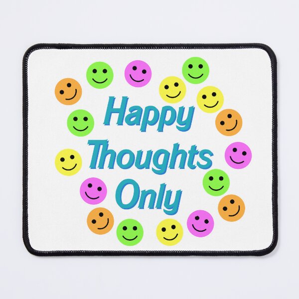 Item preview, Only Happy Thoughts Smiley designed and sold by s-hammie.