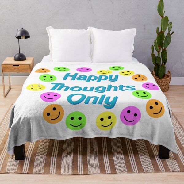 Item preview, Only Happy Thoughts Smiley designed and sold by s-hammie.