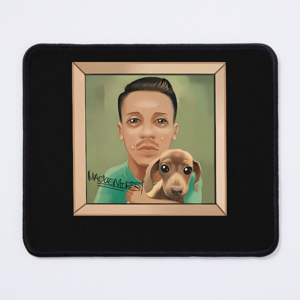 Item preview, Open Your Eyes album boy hugging dog designed and sold by GoodbyeYoungAr.