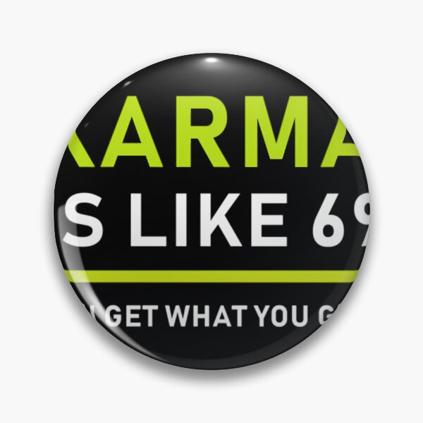 Aperçu de l'œuvre T-shirts graphiques streetwear (Karma est comme 69 créée et vendue par qosshhawg47.