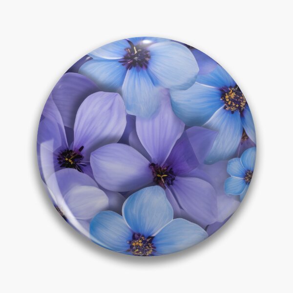 Item preview, Periwinkle Flower Pattern designed and sold by CranberryLake.