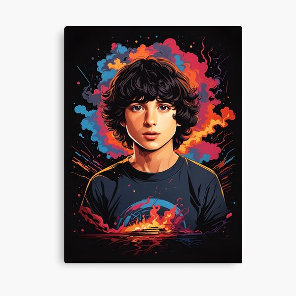 Item preview, Finn Wolfhard Abstract Design designed and sold by ANVC's  Magical Store.