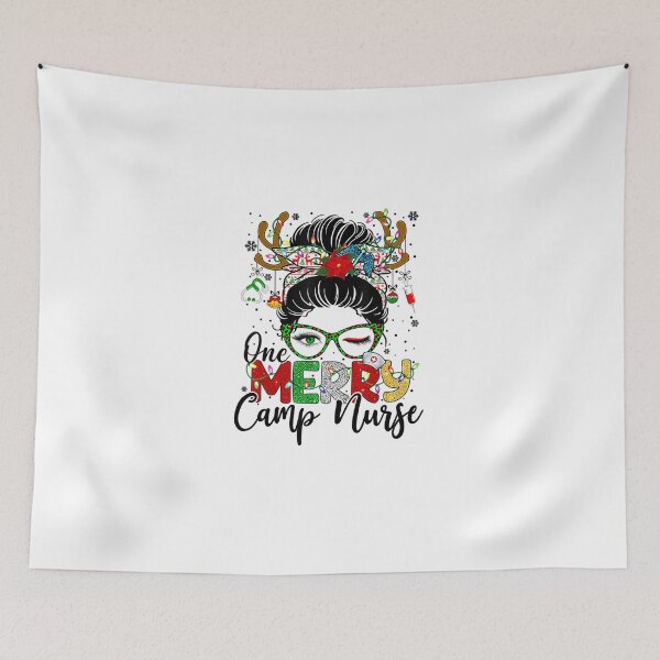 Item preview, Camp Nurse Life Messy Bun Women Nursing Nurse Matching designed and sold by RonWalker1.