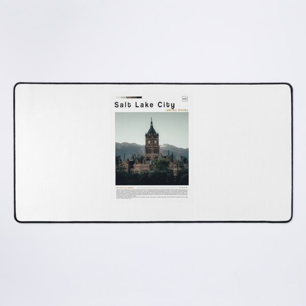 Item preview, Salt lake city poster landscape designed and sold by paulrommer.