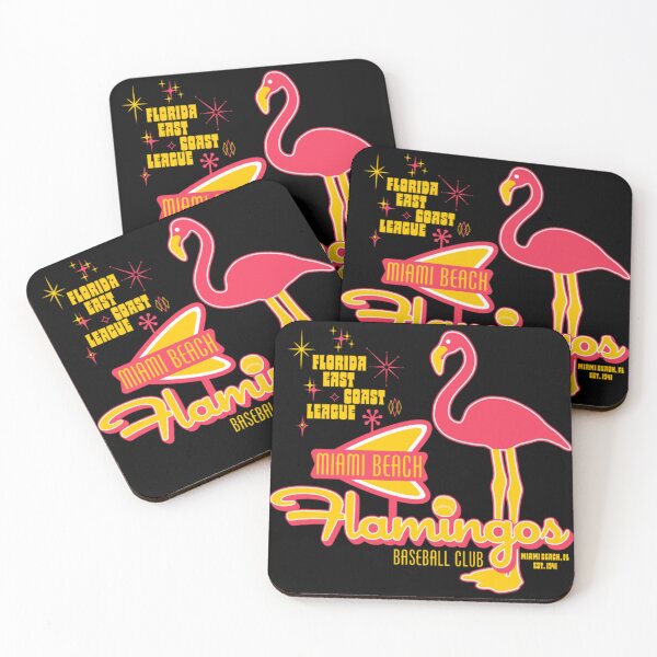 Item preview, Defunct Miami Beach Flamingos Baseball Team designed and sold by queredfop.