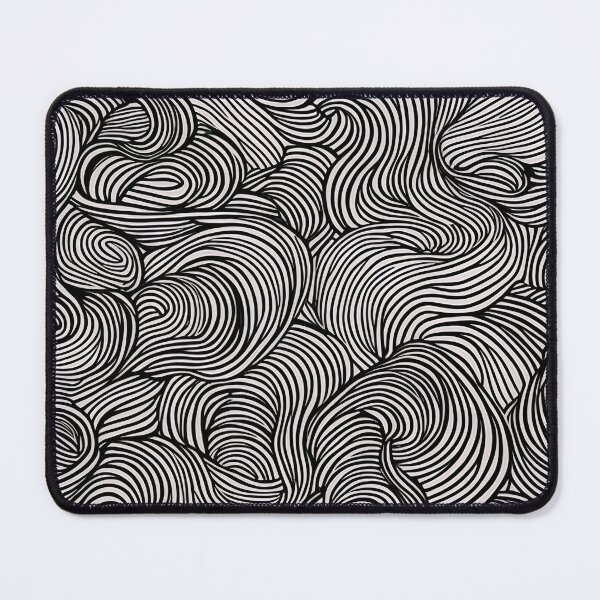 Item preview, Graceful Minimalist Wave Line Pattern designed and sold by Tamas Das.
