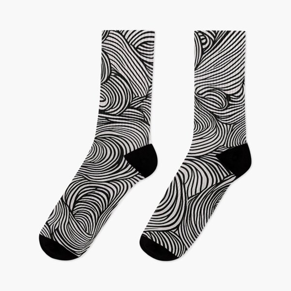 Item preview, Graceful Minimalist Wave Line Pattern designed and sold by Tamas Das.