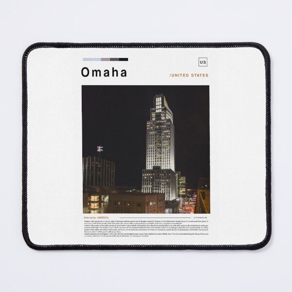 Item preview, Omaha poster landscape designed and sold by paulrommer.