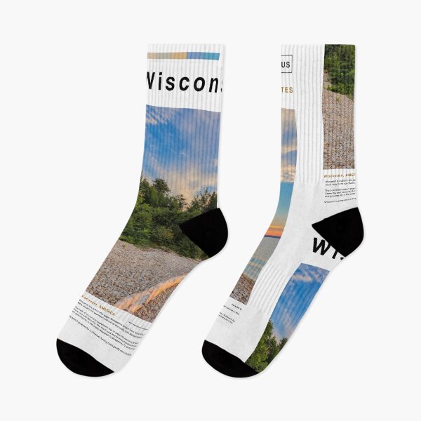 Item preview, Wisconsin poster landscape designed and sold by paulrommer.