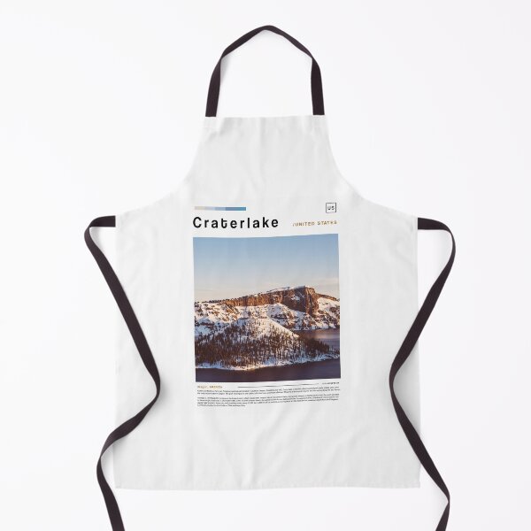 Item preview, Craterlake poster landscape designed and sold by paulrommer.